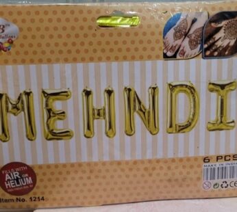 MEHNDI 6 PCS SET (PACK OF 10PACK)