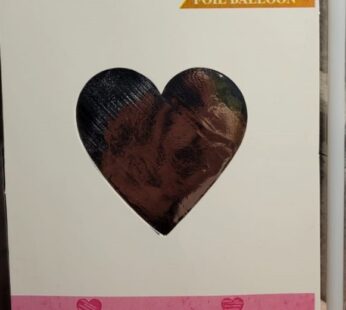 1 PC HEART ALL FOIL(PACK OF 10 PCS)