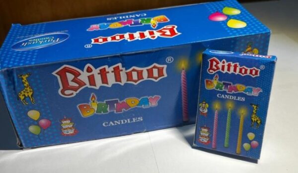 B2 CANDLES PACKET 15 CANDLES IN PACK