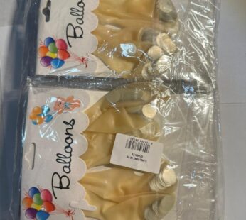 BALOONS WITH SPARKLES 5 PCS WITH CONFETTI