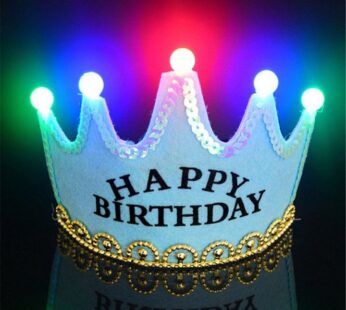 LED BIRTHDAY CROWN