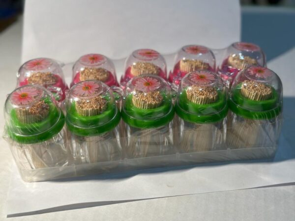 CD PLASTIC TOOTHPICK BOTTLE