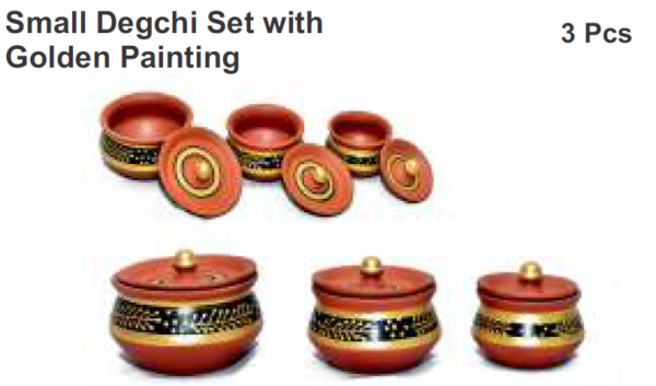 SMALL DEGEHI SET PAINTING 3 PCS