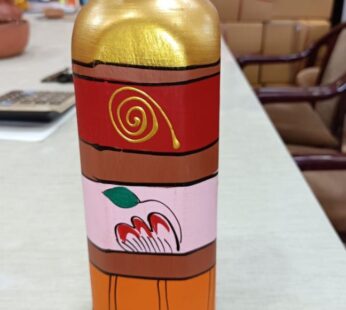 SQUARE BOTTLE (SS CAP) PAINTING