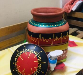 4 LTR SQUARE WATER JAR PAINTING
