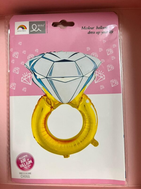 1 PCS SILVER FOIL BALOON WITH DIFFRENT SHAPES - Image 2