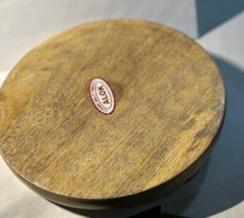 CHAKLA  NATURAL WOODEN 10″