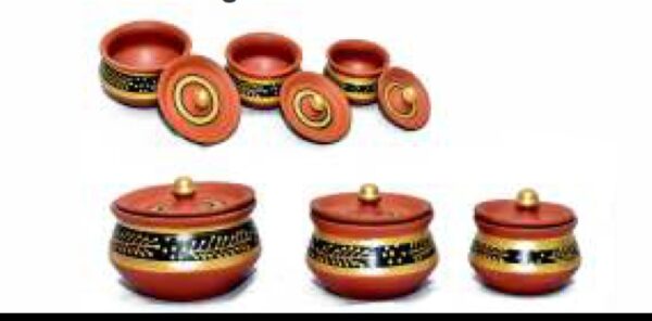 LARGE DEGEHI SET PAINTED