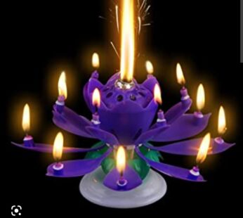 REVOLVING MUSICAL CANDLE